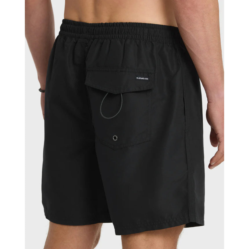 Quiksilver Quiksilver Men's Everyday Mix Volley 17NB URCHIN- BLACK S Mens Elastic Swim Trunks