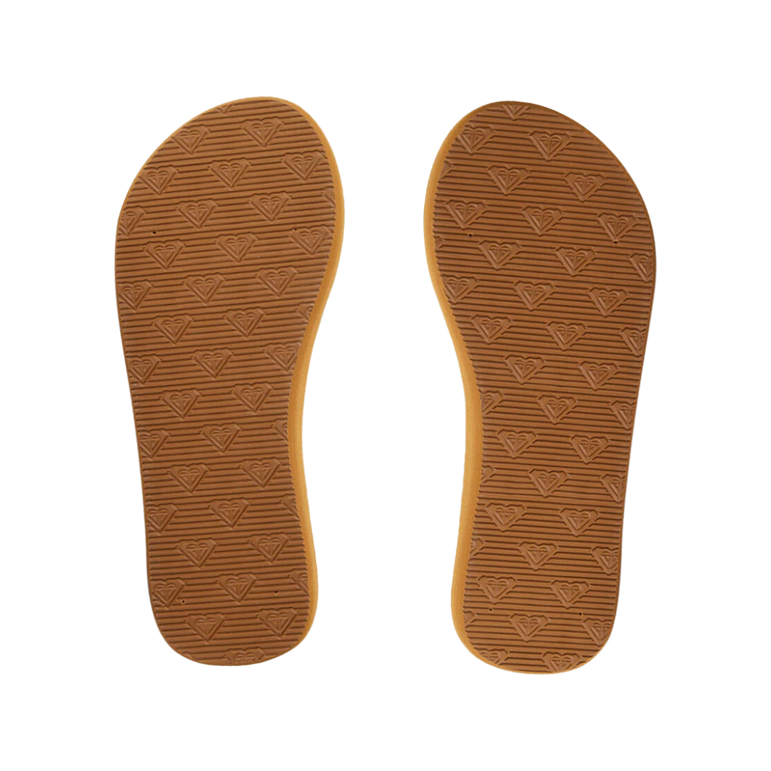 Roxy RG Costas II Youth Girls Flip Flops - White