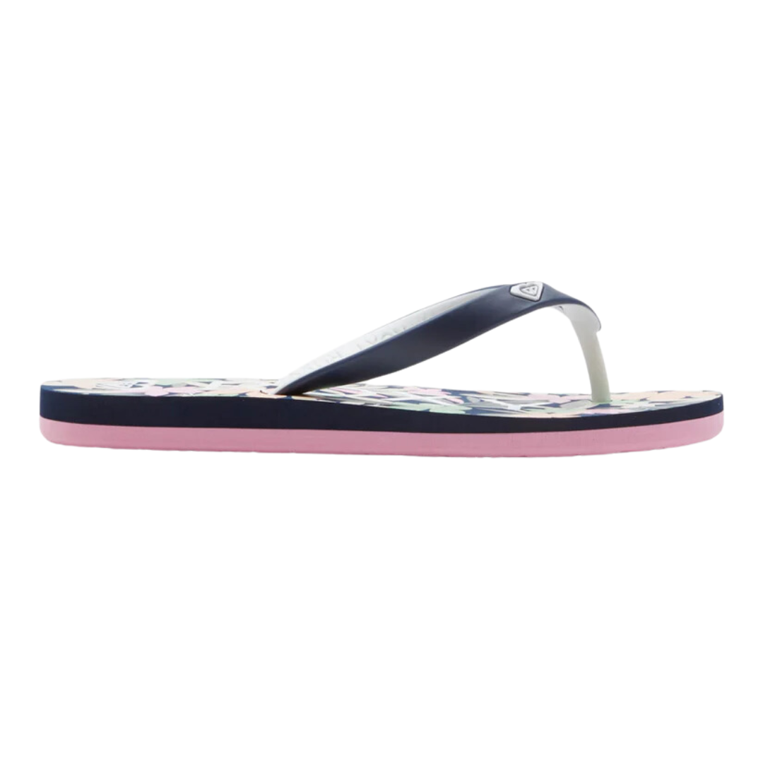 Roxy RG Tahiti VII Flip Flops - Light Navy/Pink