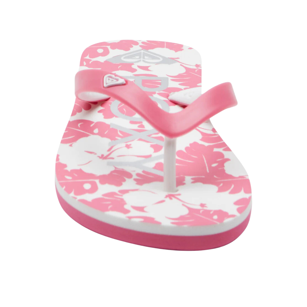 Roxy RG Tahiti VII Flip Flops - Super Pink/White