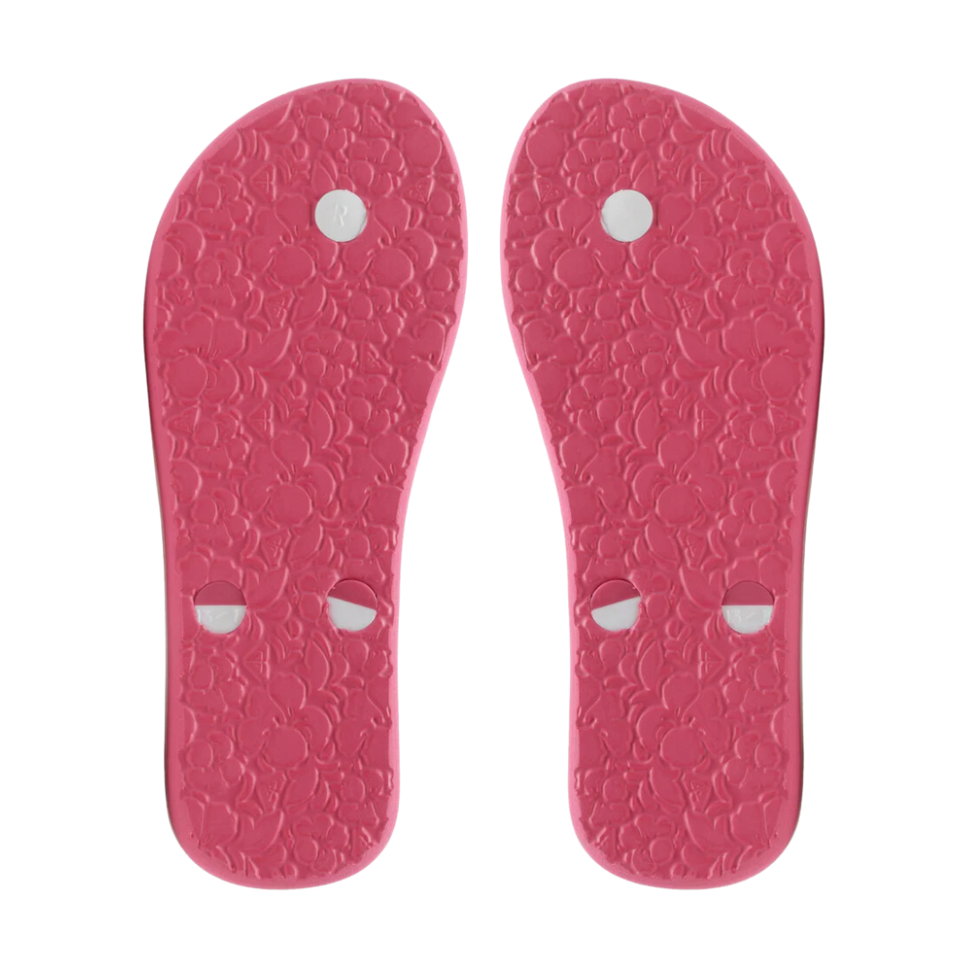 Roxy RG Tahiti VII Flip Flops - Super Pink/White