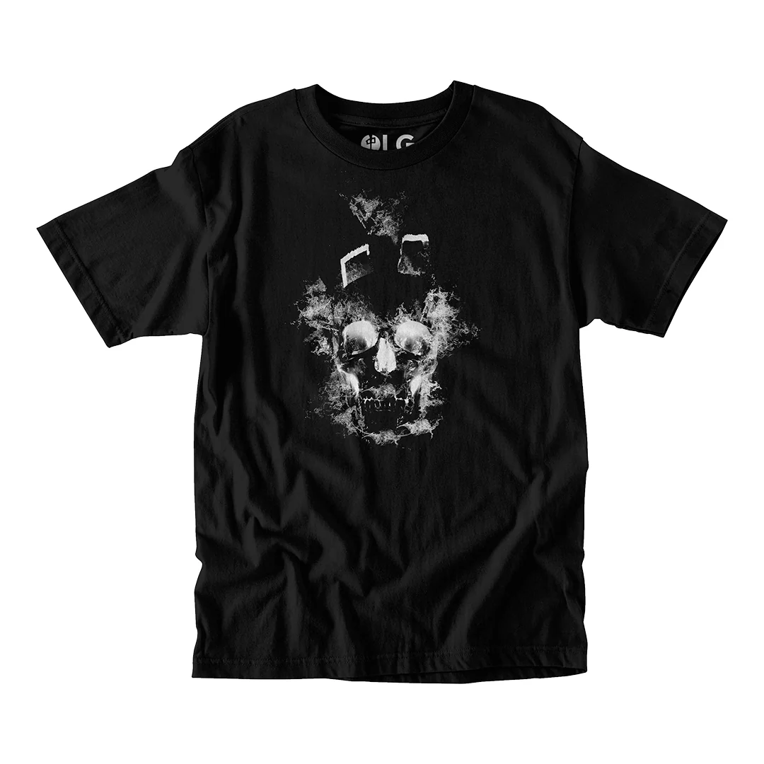 Camiseta con calavera llameante de RDS para hombre