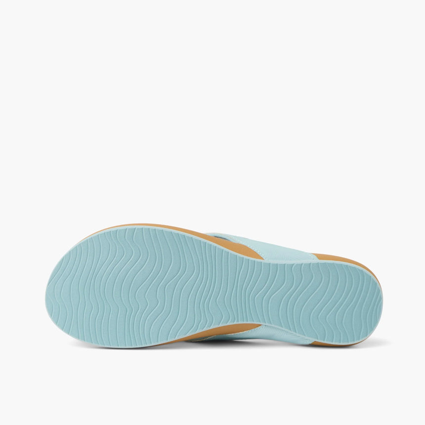Reef Reef Women Cushion Melody Sandal - Blue Haze/Doe Blue Haze/Doe 6 Womens Sandals Flip Flop 5 to 11