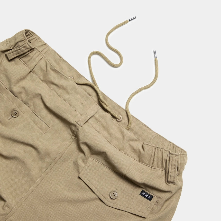 RVCA RVCA Men's All Time Roads Hybrid Short - Coyote Coyote 28 Mens Hybrid Land and Sea Shorts