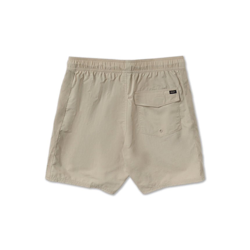 RVCA RVCA Men's Crest Elastic 17" Swim Short - Covert Green Covert Green S Mens Elastic Casual Trunks