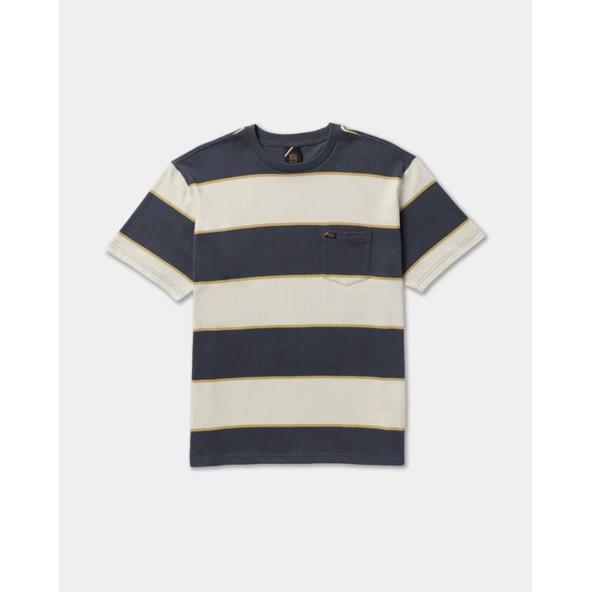 RVCA RVCA Men's Dayshift Stripe Short Sleeve Shirt - Light Khaki Light Khaki S Mens Button Up Short Sleeve Shirts