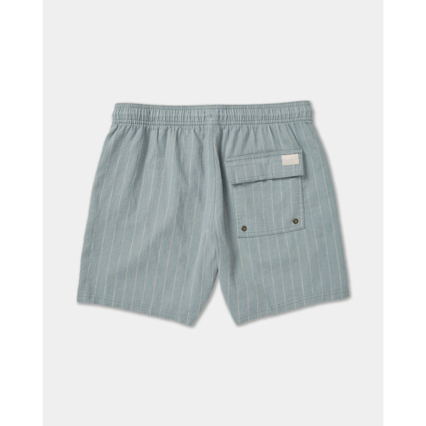 RVCA RVCA Men's Sands Elastic 17" Short - Lead Lead S Mens Elastic Swim Trunks