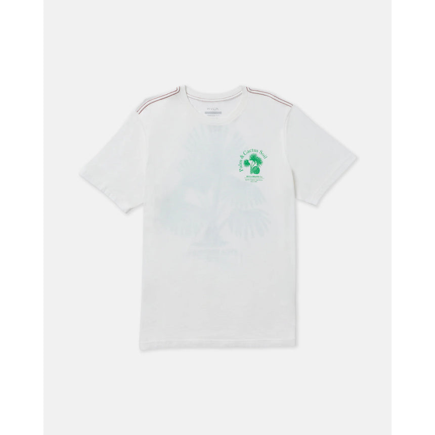 RVCA RVCA Men's Soil Co Short Sleeve Shirt - Antique White Antique White S Mens T-Shirts