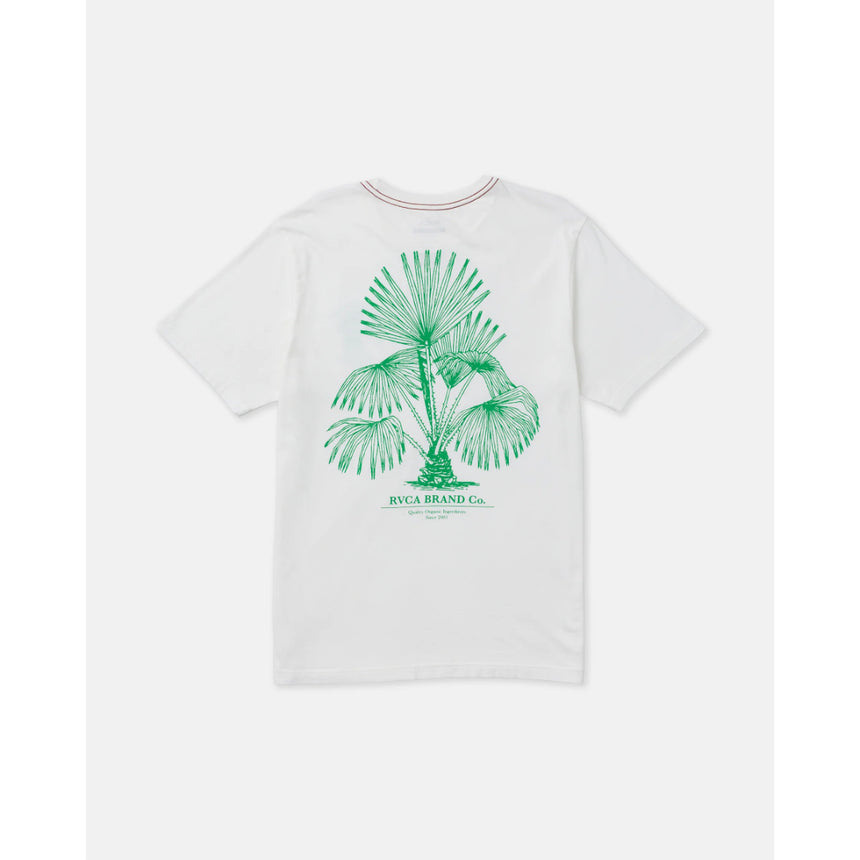 RVCA RVCA Men's Soil Co Short Sleeve Shirt - Antique White Antique White S Mens T-Shirts