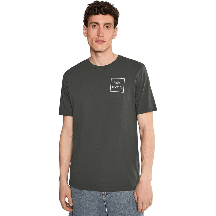 RVCA RVCA Men's VA All The Way Short Sleeve Shirt - Pirate Black Pirate Black S Mens T-Shirts