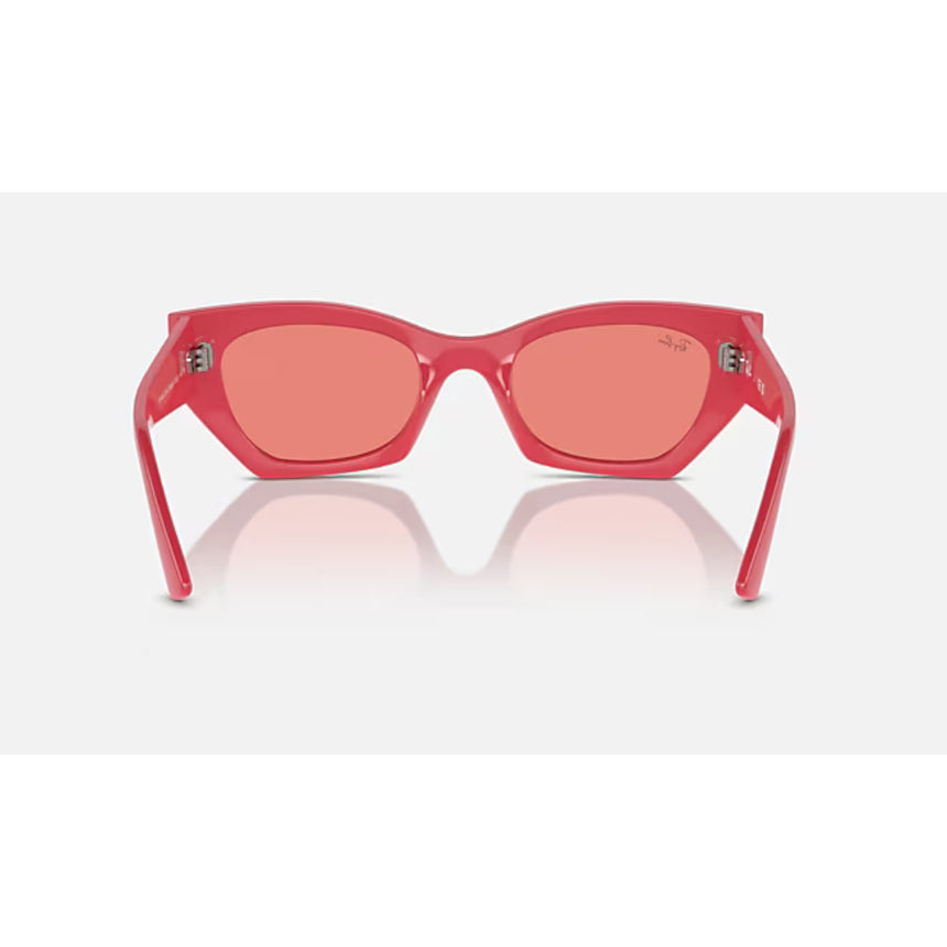 Ray Ban Ray Ban Zena Sunglasses - Red Cherry/ Pink Womens Sunglasses Lifestyle