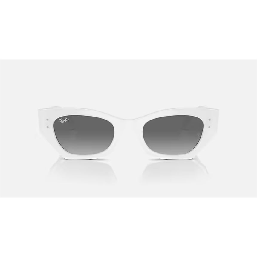 Ray Ban Ray Ban Zena Sunglasses - Snow, Grey Gradient Womens Sunglasses Lifestyle