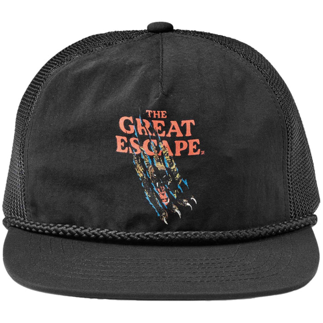 Roark Revival Roark Great Escape Hat Black One Size Mens Hats Flat Brim
