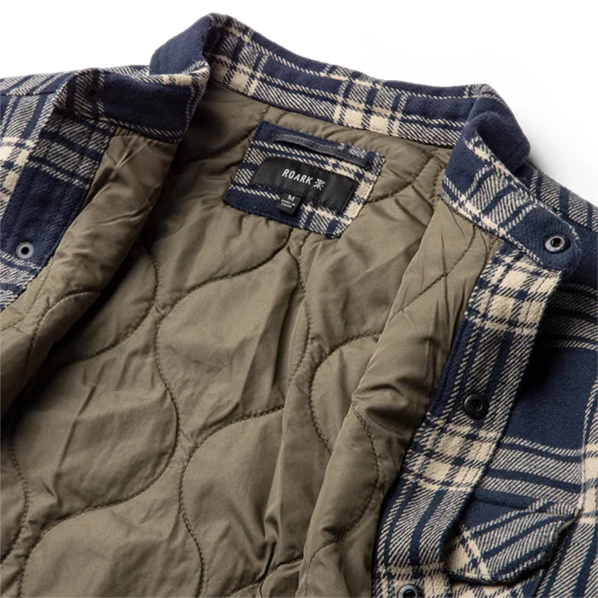 Roark Roark Men's Backwoods Overshirt - Navy Navy M Mens Street Jackets