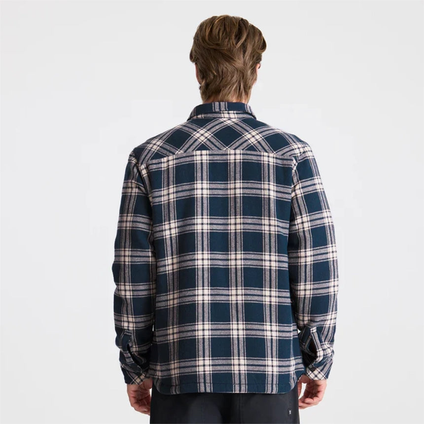 Roark Roark Men's Backwoods Overshirt - Navy Navy M Mens Street Jackets