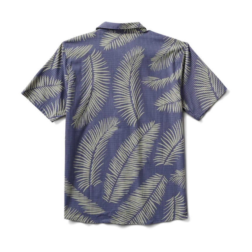 Roark Roark Men's Bless Up Short Sleeve Shirt - Fire Fern Slate Fire Fern Slate S Mens Button Up Short Sleeve Shirts