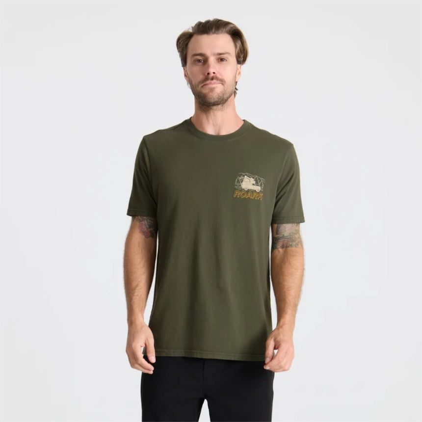 Roark Roark Men's Camper Premium Short Sleeve Tee - Military Military S Mens T-Shirts