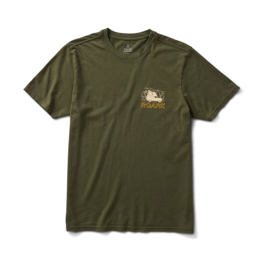 Roark Roark Men's Camper Premium Short Sleeve Tee - Military Military S Mens T-Shirts