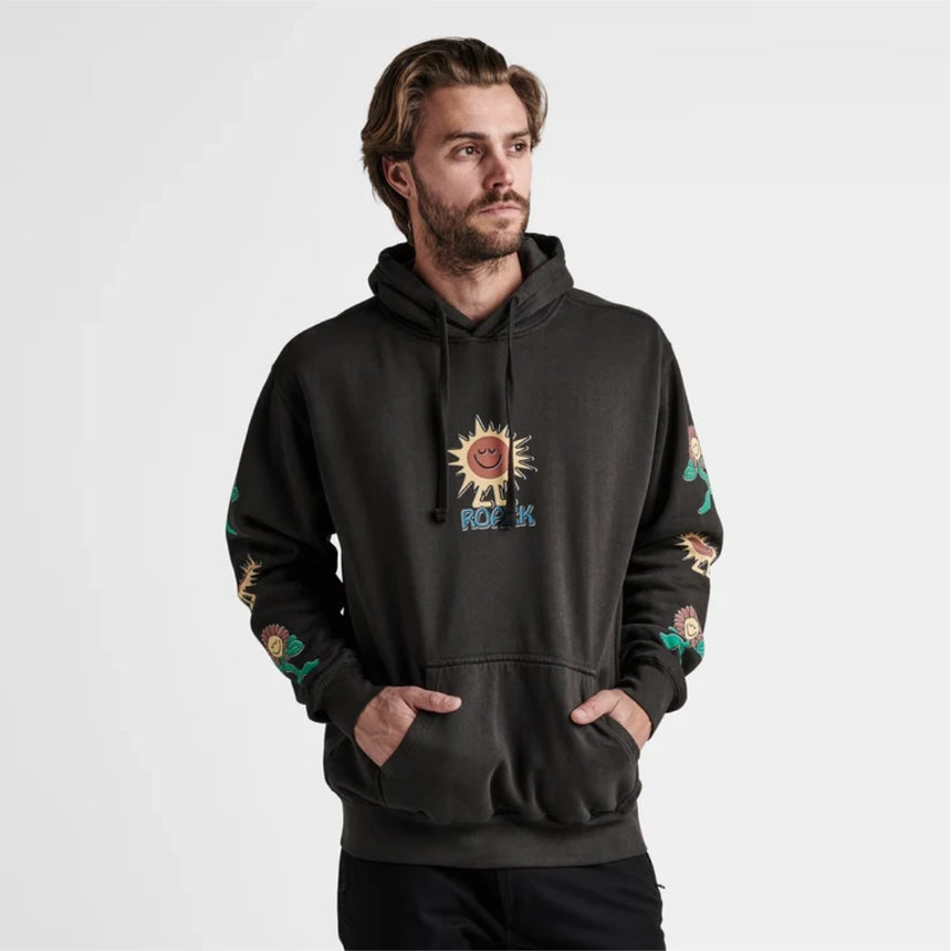 Roark Roark Men's Destroy Enjoy Fleece - Vintage Black Vintage Black S Mens Pullover Hoodies