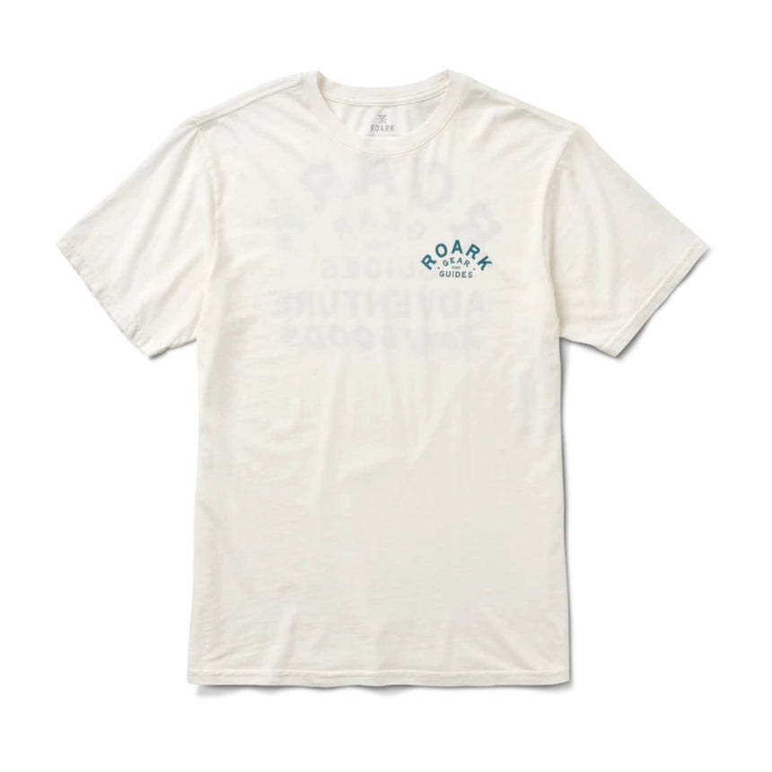 Roark Roark Men's Gear & Guides Short Sleeve Shirt - Off White Off White S Mens T-Shirts