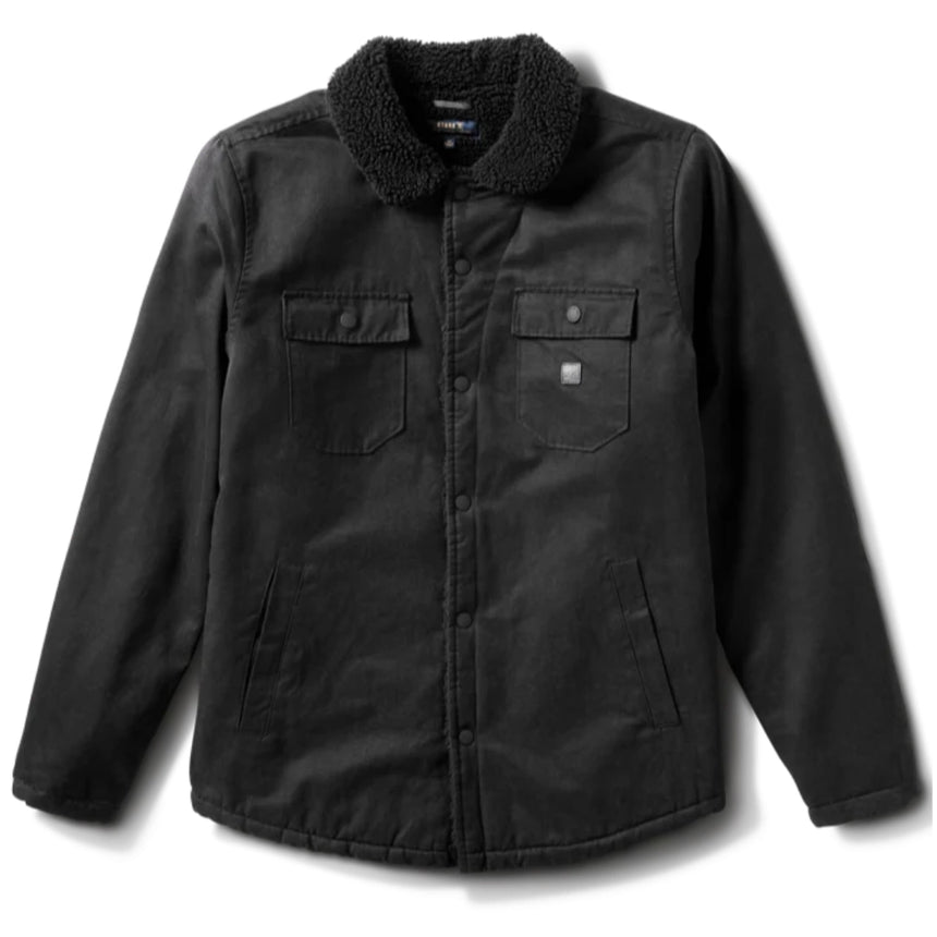 Roark Roark Men's Hebrides Sherpa Jacket - Black Black S Mens Street Jackets