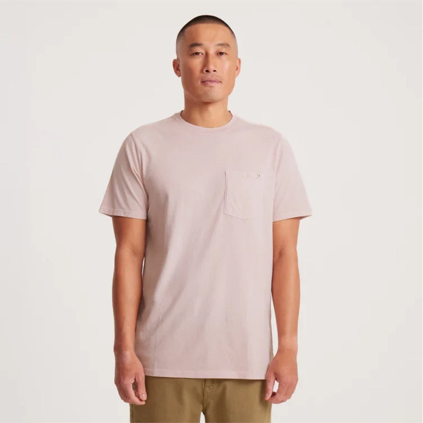 Roark Roark Men's Made To Fade Tee - Washed Dusty Violet Washed Dusty Violet M Mens T-Shirts