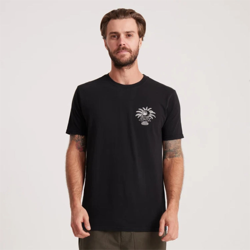 Roark Roark Men's Moto Short Sleeve Shirt - Black Black S Mens T-Shirts