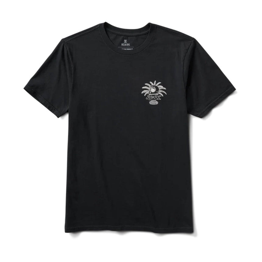 Roark Roark Men's Moto Short Sleeve Shirt - Black Black S Mens T-Shirts