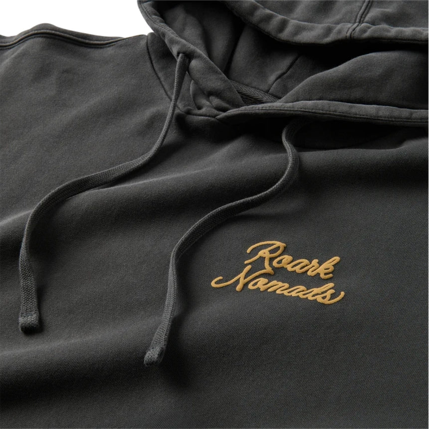 Roark Roark Men's Nomads Badge Fleece - Onyx Onyx S Mens Pullover Hoodies
