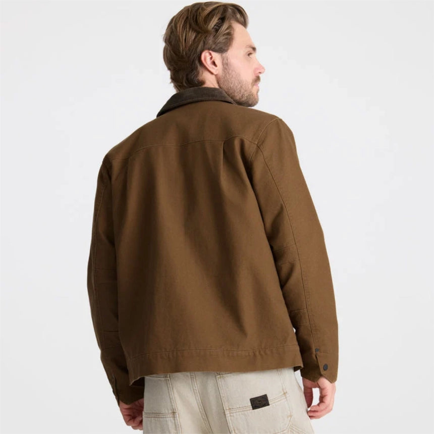 Roark Roark Men's Open Roads Waxed Canvas Jacket - Otter Otter M Mens Street Jackets