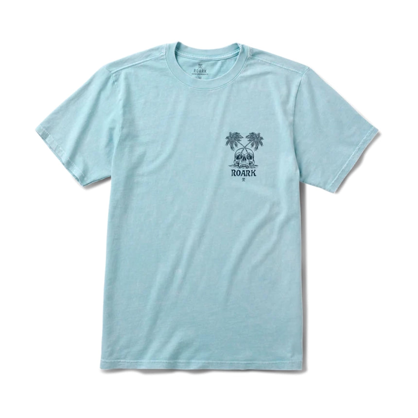 Roark Roark Men's Permanent Vacation Short Sleeve Shirt - Dusty Blue Dusty Blue S Mens T-Shirts