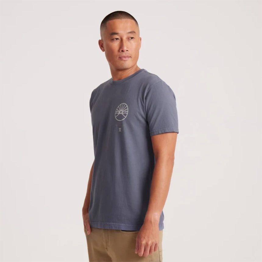 Roark Roark Men's Roark Expeditions Short Sleeve Shirt - Slate Slate S Mens T-Shirts