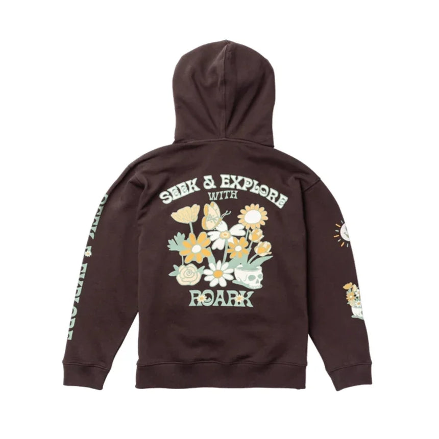 Roark Roark Men's Seek & Explore Fleece Hoodie - Kaffa Kaffa M Mens Pullover Hoodies