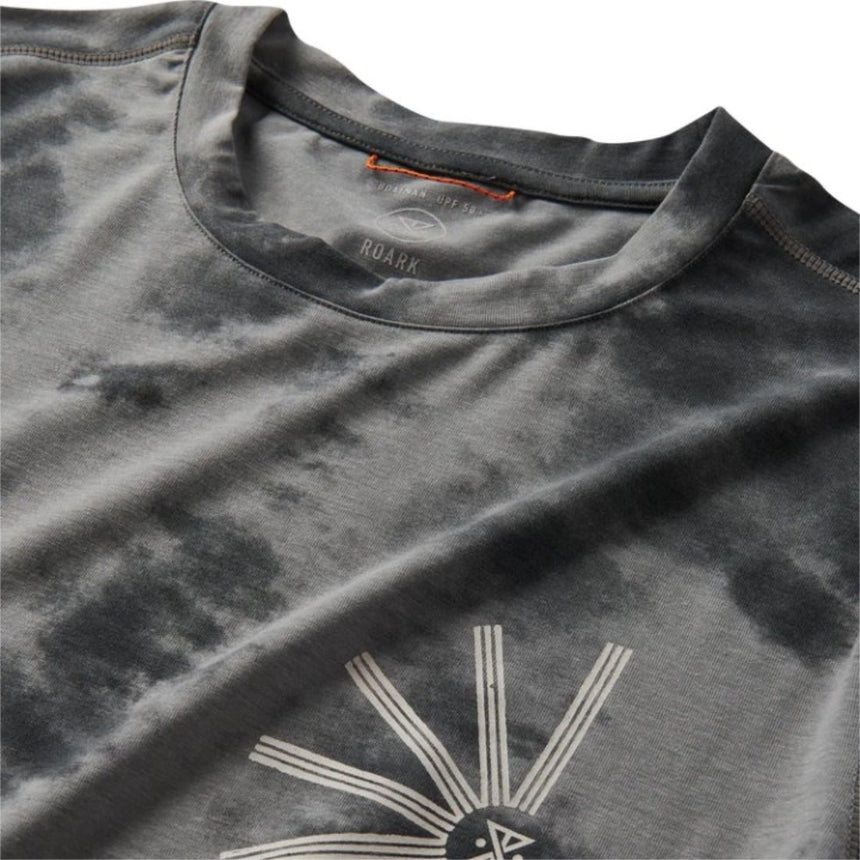 Roark Roark Men's Short Sleeve UPF Expedition Shirt - Charcoal Charcoal S Mens Button Up Short Sleeve Shirts