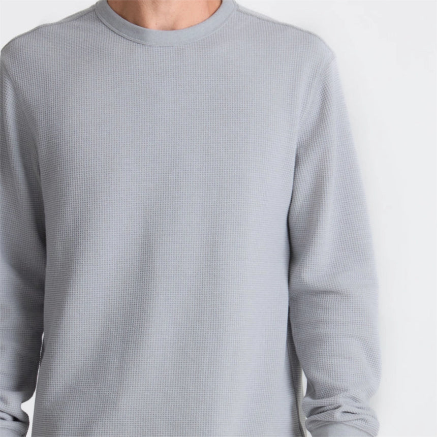 Roark Roark Men's Well Worn Thermal - Heather Grey Heather Grey S Mens Long Sleeve T-Shirts