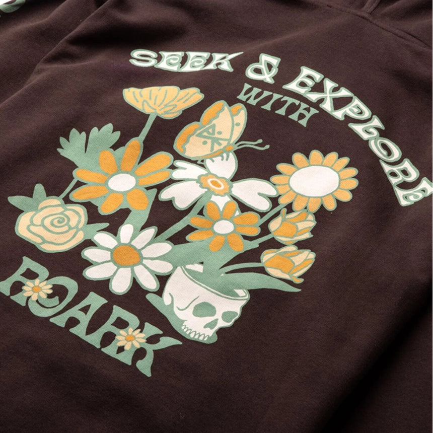 Roark Roark Men's Seek & Explore Fleece Hoodie - Kaffa Kaffa M Mens Pullover Hoodies