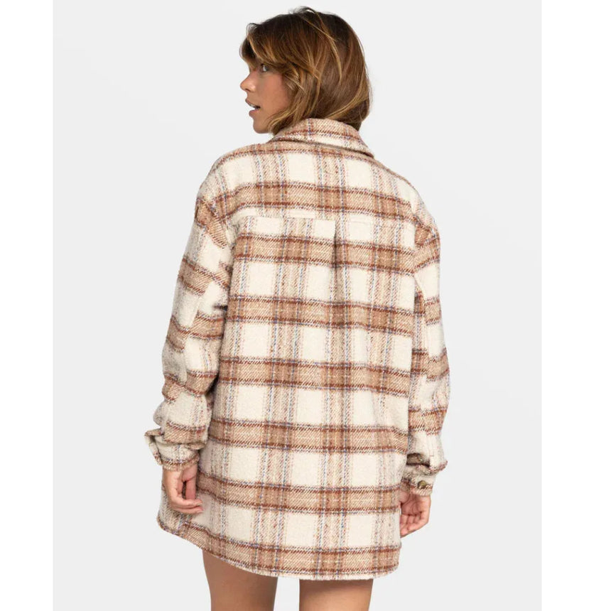 Roxy Women's Check The Swell Iiii Shacket