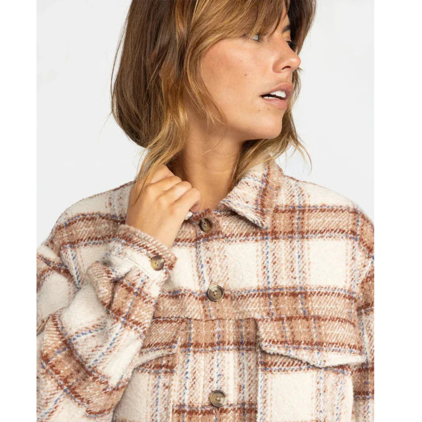 Roxy Women's Check The Swell Iiii Shacket