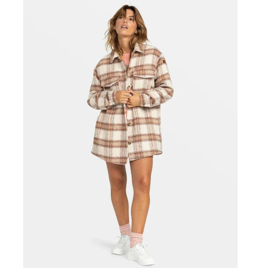 Roxy Women's Check The Swell Iiii Shacket