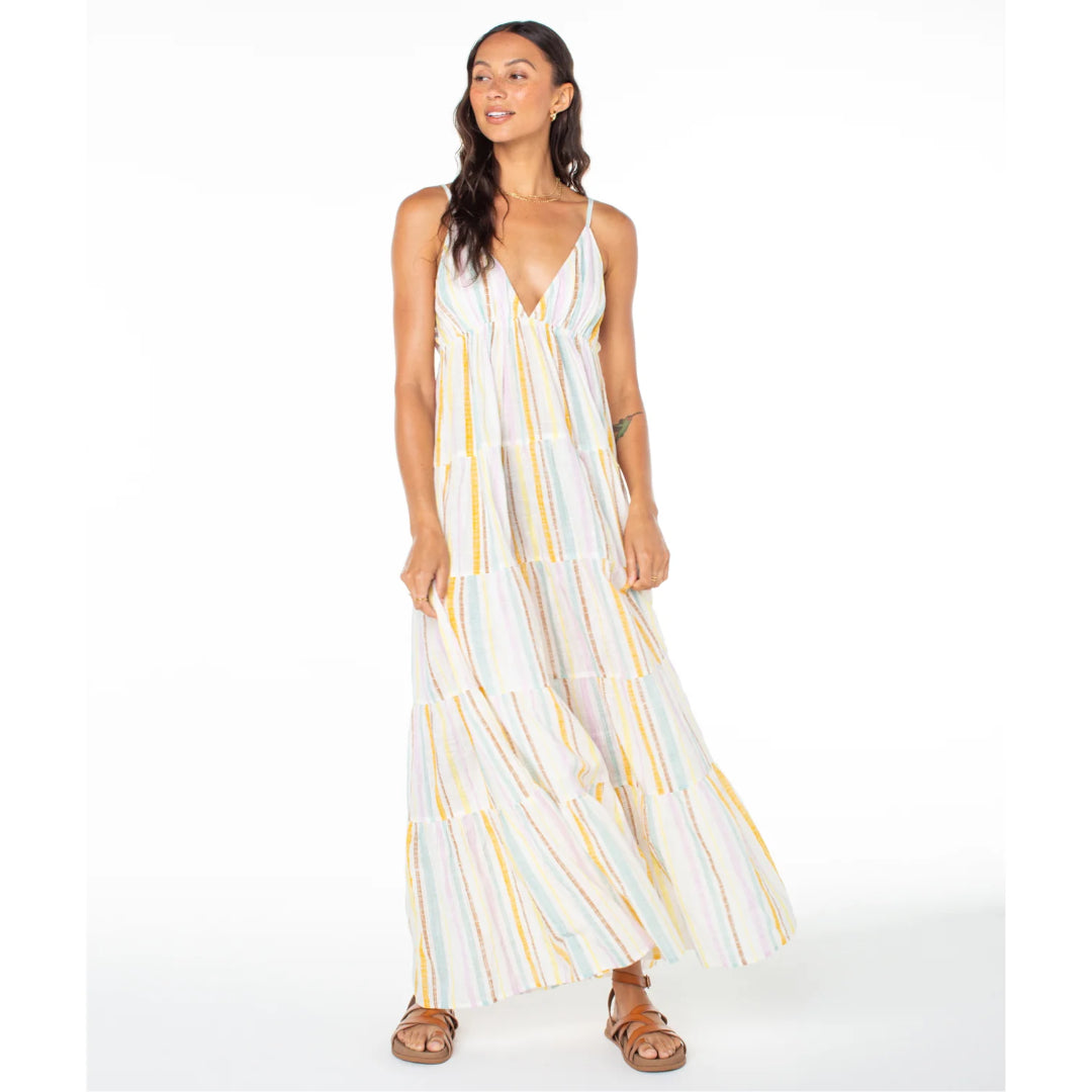 Roxy Roxy Women's Honolulu Glow Maxi Dress - Egret Egret XS Womens Dresses