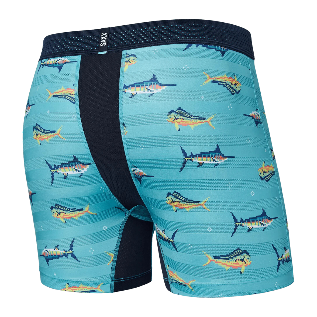 SAXX Men's Droptemp Cooling Mesh Boxer Brief