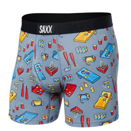 SAXX Mens Vibe Boxer Briefs