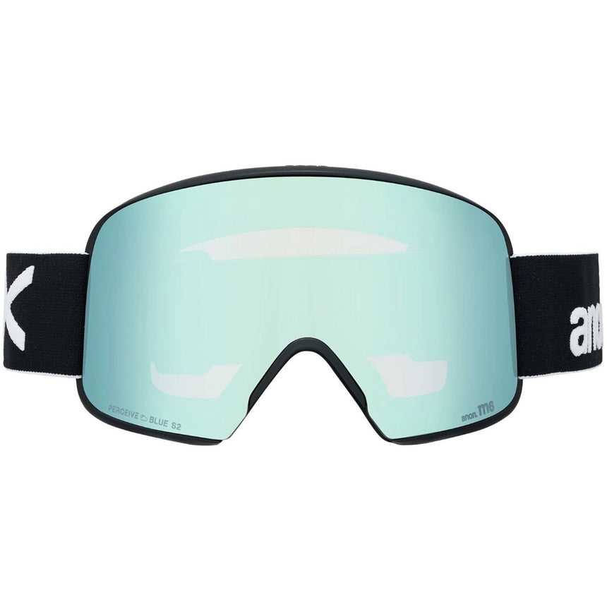 Anon Unisex M6 Goggles + Bonus Lens + MFI® Face Mask - Black/Perceive Variable Blue Black/Perceive Variable Blue One Size Mens Goggles Complete