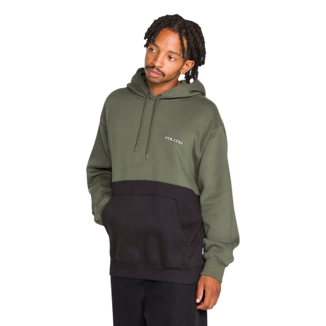 Volcom Volcom Men's Long Division Pullover - Climbing Ivy Climbing Ivy M Mens Pullover Hoodies