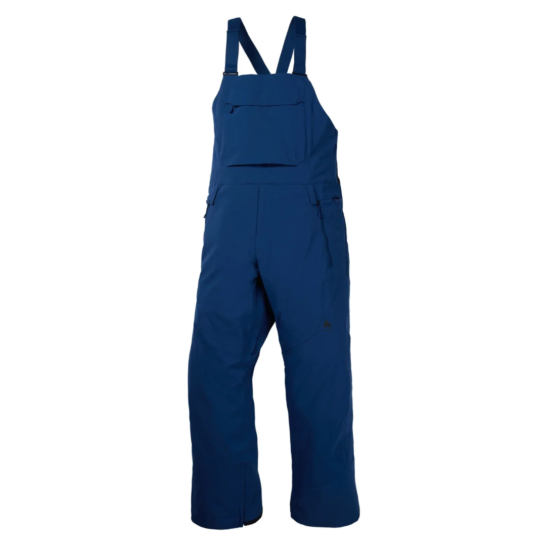 Burton Burton Men's Reserve 2L Stretch Bib Pants - Nightfall Nightfall S Mens Snowboard Bib Pants