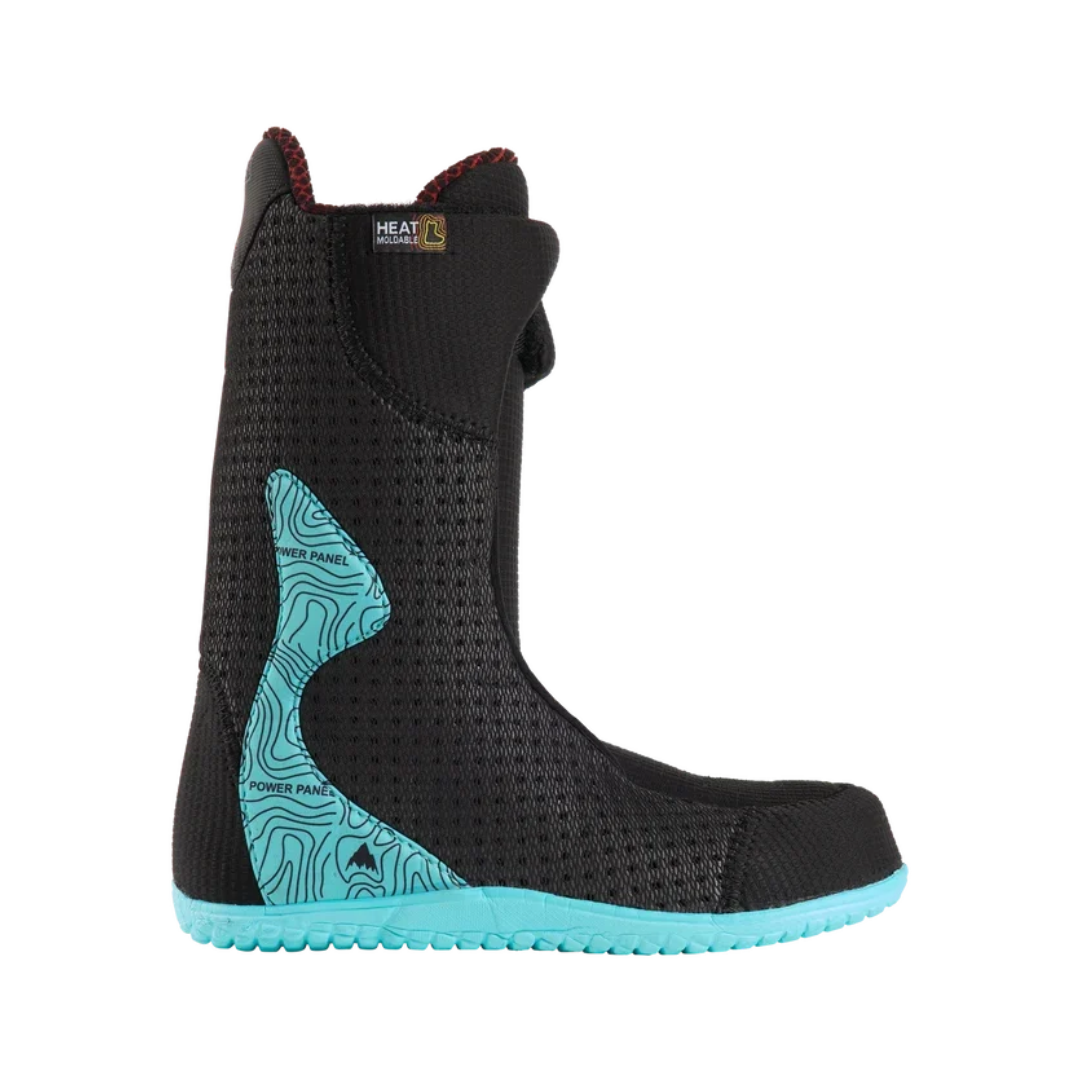 Burton Burton Men's SLX Snowboard Boots - Black Black 11.5 Mens Quick Pull Boots 6 to 15 US Mens size