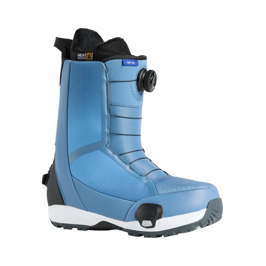 Burton Burton Men's Waverange Step On® Snowboard Boots - Bluestone Bluestone 9.5 Mens Quick Pull Boots 6 to 15 US Mens size