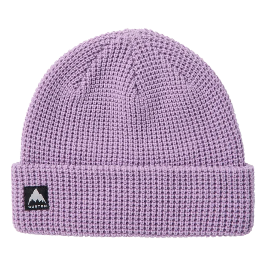 Burton Burton Recycled Waffle Beanie - Moondust Purple Moondust Purple OS Womens Toques