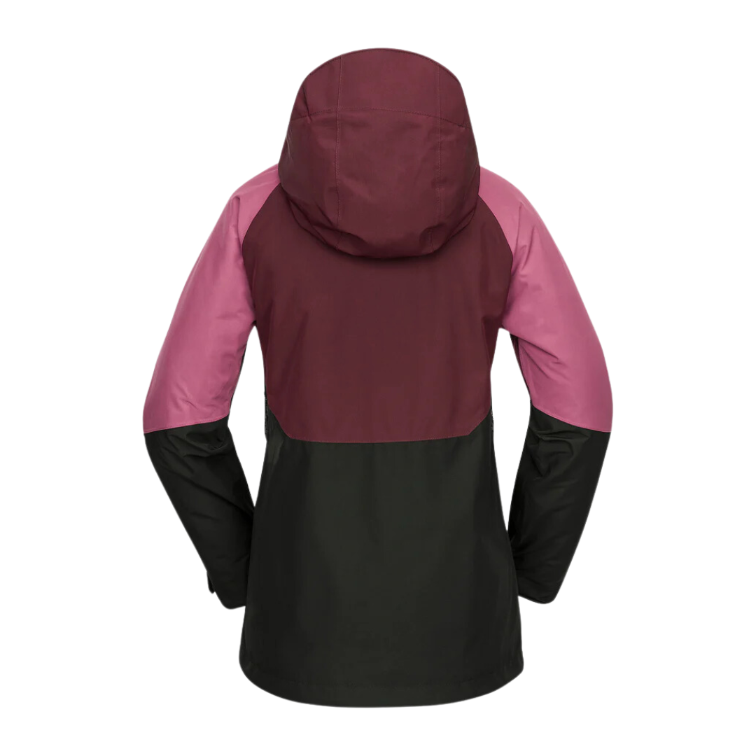 Volcom Women's V.CO Aris Insulated Gore-Tex Jacket - Burgundy