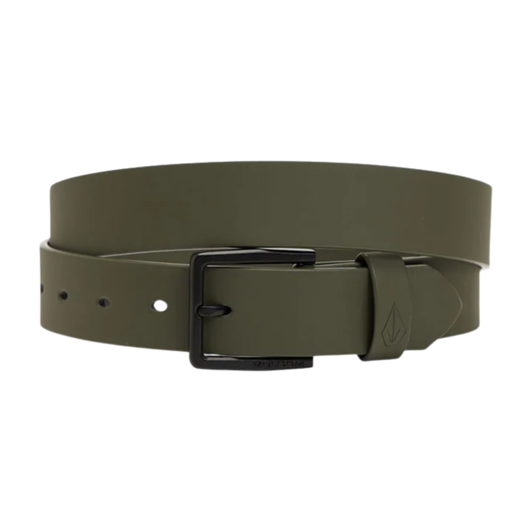 Ceinture en PU à barre plate Volcom pour homme